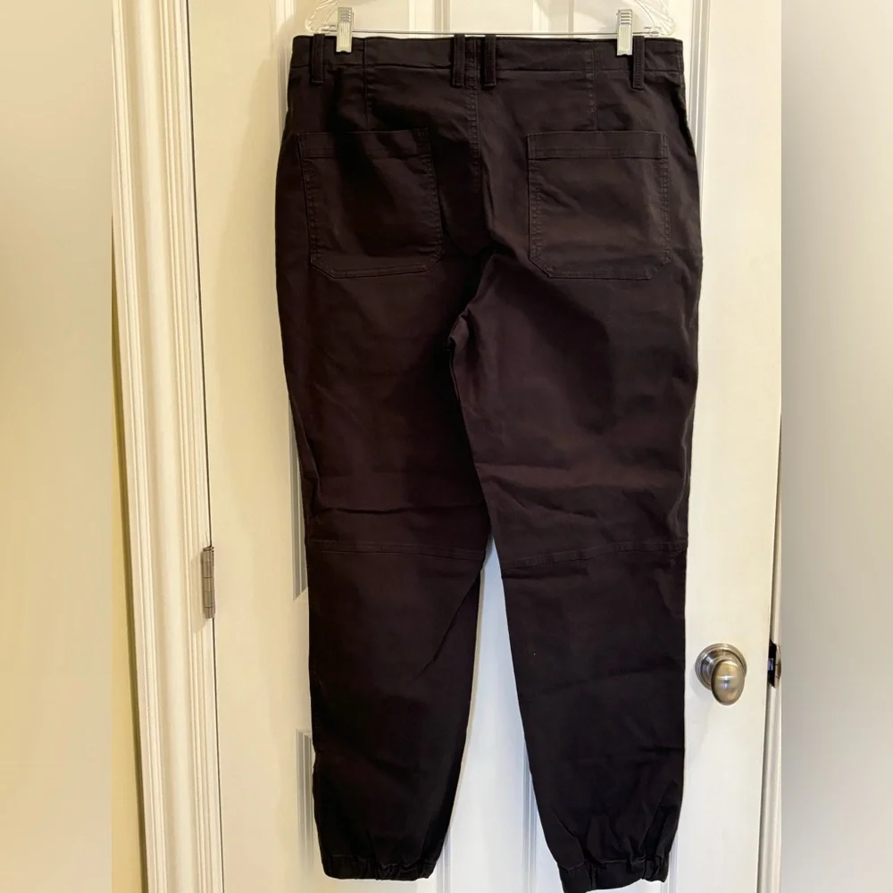 EUC, Banana Republic Utility Pant, Orca (gray/black) Twill, SZ 14 Tall, 30” IS
